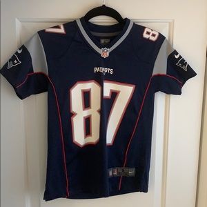 Kids Patriots Jersey. Small. ‘Gronkowski’